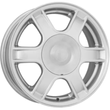 КиК КС576 (Logan) 5.5x14/4x100 ET 43 Dia 60.1 сильвер