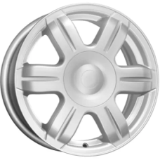 КиК КС670 (ZV15_Solaris) 6x15/4x100 ET 48 Dia 54.1 сильвер