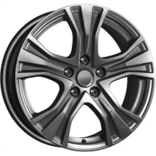 КиК КС673 ZV Audi A4 7x17/5x112 ET 46 Dia 66.6 дарк платинум