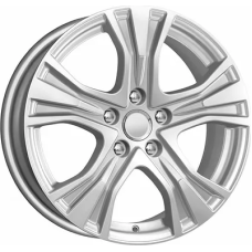КиК КС673 ZV Audi A4 7x17/5x112 ET 46 Dia 66.6 сильвер