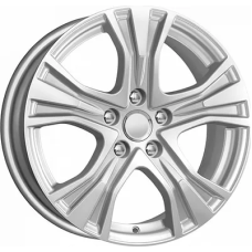 КиК КС673 ZV Juke 7x17/5x114.3 ET 47 Dia 66.1 сильвер