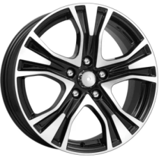 КиК КС673 (ZV Teana) 7x17/5x114.3 ET 45 Dia 66.1 алмаз черный