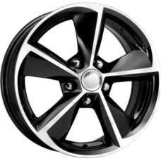 КиК КС681 ZV Octavia A5 6.5x16/5x112 ET 50 Dia 57.1 алмаз черный