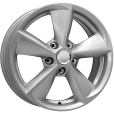 КиК КС681 ZV Octavia A5 6.5x16/5x112 ET 50 Dia 57.1 сильвер