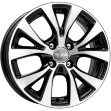 КиК КС685 Solaris FL 6x15/4x100 ET 48 Dia 54.1 алмаз черный