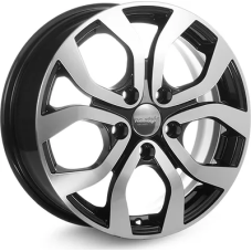 КиК КС704 Kia Cerato 6.5x16/5x114.3 ET 50 Dia 67.1 алмаз черный