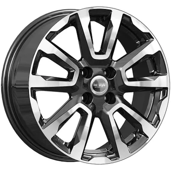 КиК КС1026 ZV_Logan 6.5x16/4x100 ET 45 Dia 60.1 алмаз черный