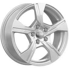 КиК КС1053 ZV 16_Taos 6.5x16/5x112 ET 43 Dia 57.1 сильвер