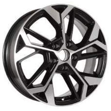 КиК КС1062 ZV 17_Coolray 6.5x17/5x114.3 ET 50 Dia 54.1 алмаз черный