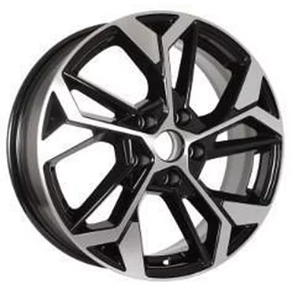 КиК КС1062 ZV 17_Kaptur/Arkana 6.5x17/5x114.3 ET 45 Dia 66.1 алмаз черный