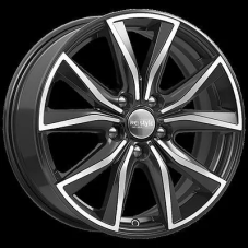 КиК КС867 ZV Octavia FL 7x17/5x112 ET 49 Dia 57.1 алмаз черный