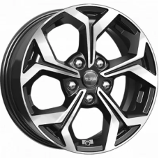 КиК КС878 ZV 16_Jetta 6.5x16/5x112 ET 50 Dia 57.1 алмаз черный