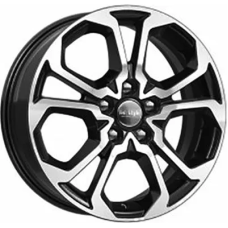 КиК КС892 6.5x17/5x114.3 ET 50 Dia 60.1 Алмаз черный