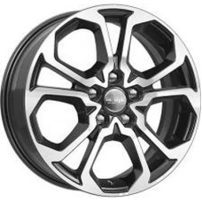 КиК КС892 ZV 17_Vitara FL 6.5x17/5x114.3 ET 50 Dia 60.1 алмаз черный