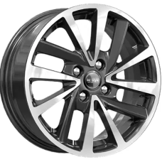КиК КС899 6x15/4x100 ET 40 Dia 60.1 Алмаз черный