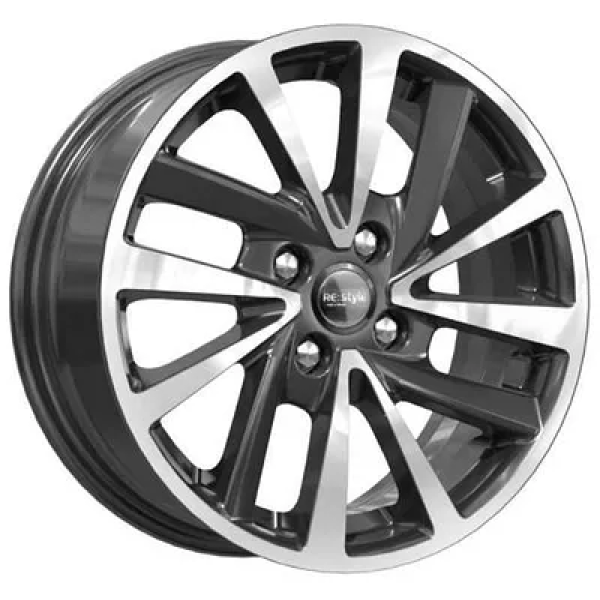 КиК КС899 ZV 15_Sandero Stepway 6x15/4x100 ET 36 Dia 60.1 алмаз черный