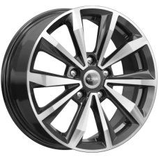 КиК КС974 ZV_16_Qashqai J11 6.5x16/5x114.3 ET 40 Dia 66.1 алмаз черный