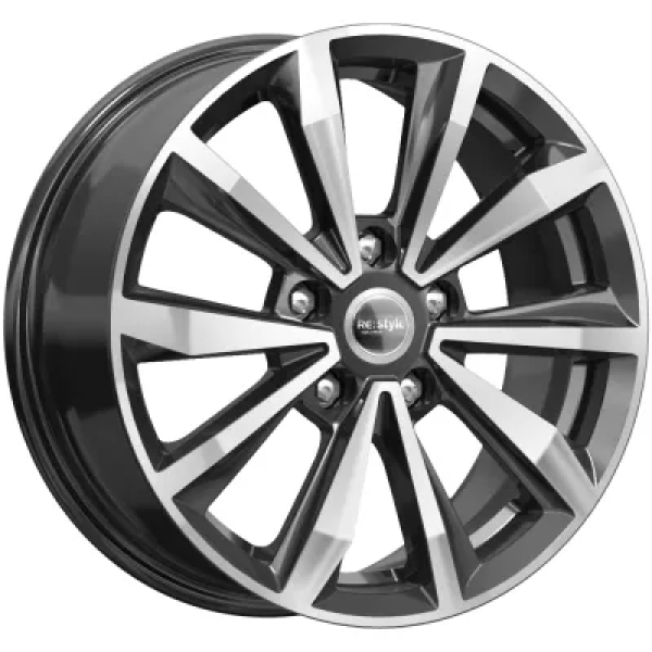 КиК КС974 ZV_16_Qashqai J11 6.5x16/5x114.3 ET 40 Dia 66.1 алмаз черный