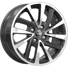 КиК Lada XRAY КС899 6x15/4x98 ET 35 Dia 58.5 алмаз черный
