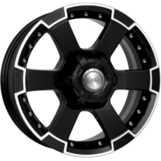 КиК М56 7x16/6x139.7 ET 38 Dia 92.5 алмаз черный