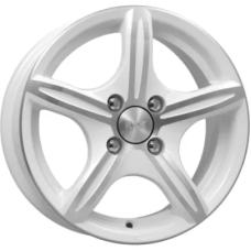 КиК Мирель 6x14/4x98 ET 38 Dia 58.5 алмаз вайт