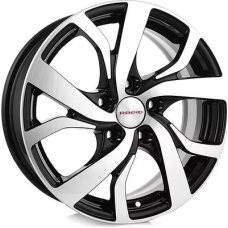 КиК Палермо 6.5x16/5x112 ET 39.5 Dia 66.6 алмаз черный