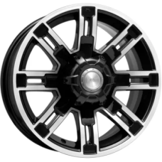 КиК Полюс 7.5x16/6x139.7 ET 30 Dia 67.1 алмаз черный