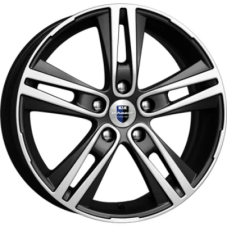 КиК Прайм 6.5x17/5x114.3 ET 45 Dia 66.1 алмаз черный