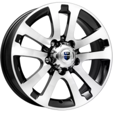 КиК Сахара Patriot 7x18/5x139.7 ET 35 Dia 108.5 алмаз черный