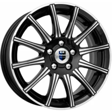КиК Сиеста 6x15/4x100 ET 50 Dia 60.1 Алмаз черный SK
