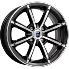 КиК Sportline 6x14/4x100 ET 40 Dia 67.1 алмаз черный