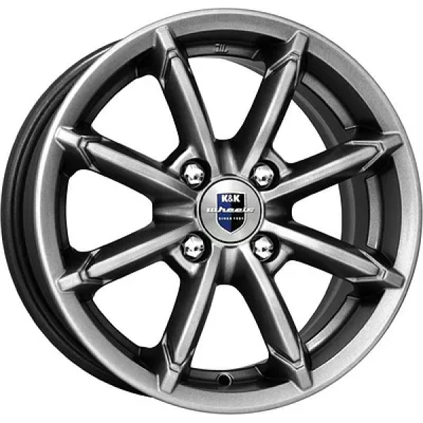 КиК Sportline 6x14/4x100 ET 30 Dia 67.1 дарк платинум