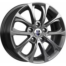 КиК Urals 6.5x15/5x110 ET 35 Dia 65.1 алмаз черный