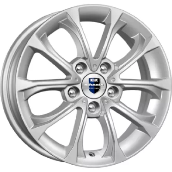 КиК Urals 6.5x15/5x112 ET 50 Dia 57.1 блэк платинум