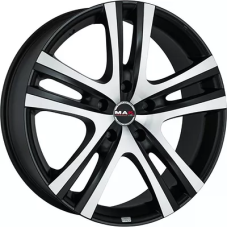 Mak Aria 9.5x20/5x150 ET 53 Dia 110.2 Ice Black