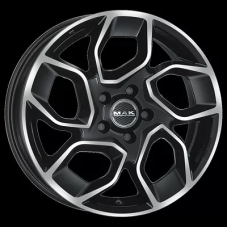 Mak Express 3 7x17/5x160 ET 55 Dia 65.1 Black Mirror