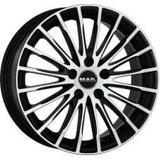 Mak Fatale 8x18/5x108 ET 45 Dia 72 White and Black