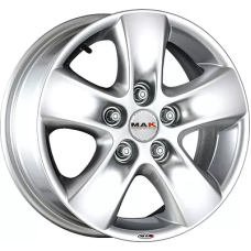 Mak HD! 6.5x16/5x118 ET 50 Dia 71.1 Hyper Silver