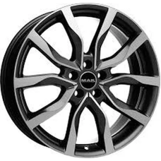Mak Highlands 8.5x20/5x108 ET 45 Dia 63.4 Gunmetal