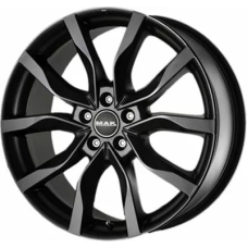 Mak Highlands 7x17/5x100 ET 35 Dia 72 Matt Black