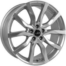 Mak Highlands 9x18/5x120 ET 48 Dia 72.6 Silver