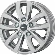 Mak Load 5 7x17/5x118 ET 68 Dia 71.1 silver
