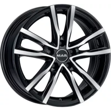 Mak Milano 6.5x16/5x108 ET 35 Dia 72 Black Mirror