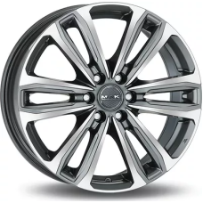 Mak Safari 6 7.5x17/6x139.7 ET 25 Dia 106.2 Gunmetal