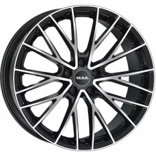 Mak Speciale-D 11.5x22/5x112 ET 52 Dia 66.6 Black Mirror