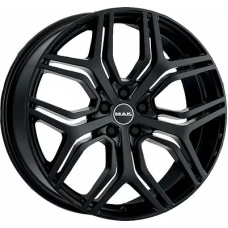Mak Stardom 8.5x20/5x112 ET 29 Dia 66.6 Gloss Black