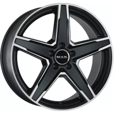 Mak Stern 8x17/5x112 ET 30 Dia 66.6 Ice Black