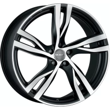 Mak Stockholm 8x18/5x108 ET 55 Dia 63.4 Ice Black
