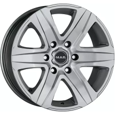 Mak Stone 4x4 T 8x17/6x114.3 ET 30 Dia 66.1 silver