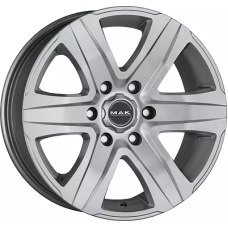 Mak Stone 6 6.5x16/6x130 ET 62 Dia 84.1 silver